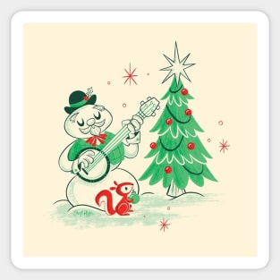 Snowman Sticker